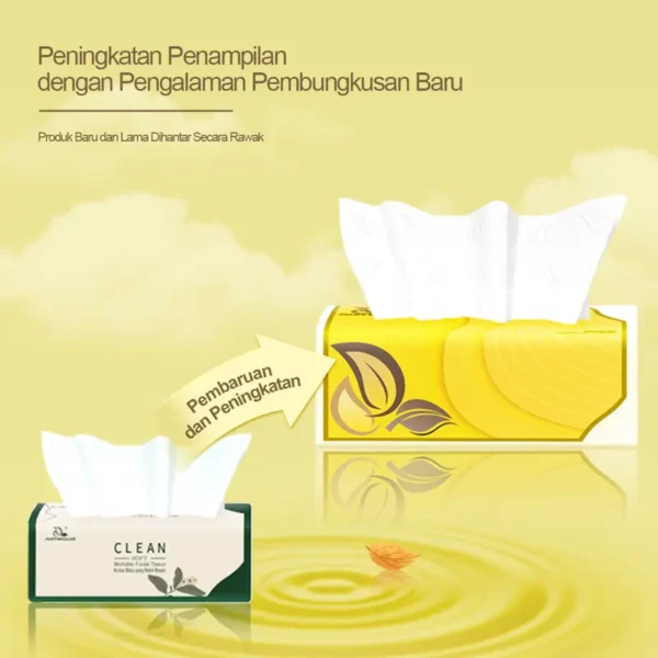 【10Pack】DWY Tisu viral 5-Ply Tissue Facial Tissue Soft Pack Baby Tissue Paper 300 Sheets 175*140mm Wipes tissue cheerful lembut balkoni thickness belajar boleh terdegradasi bilik tidur